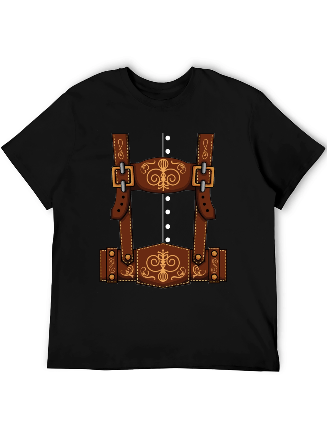 Oktoberfest Lederhosen T-Shirt Costume