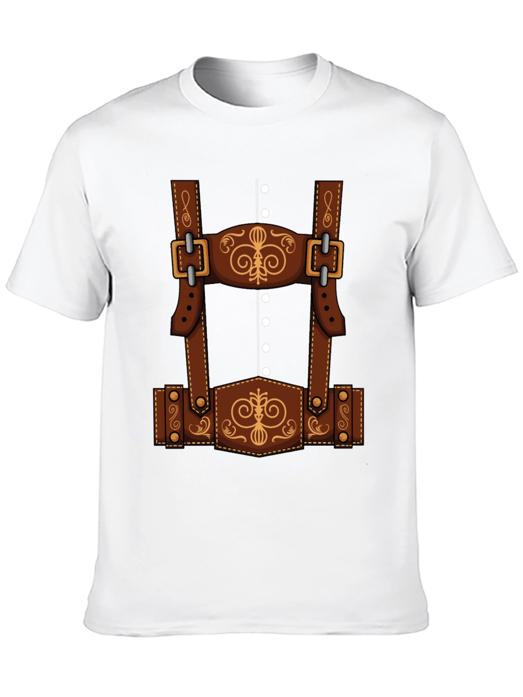Oktoberfest Lederhosen T-Shirt Costume