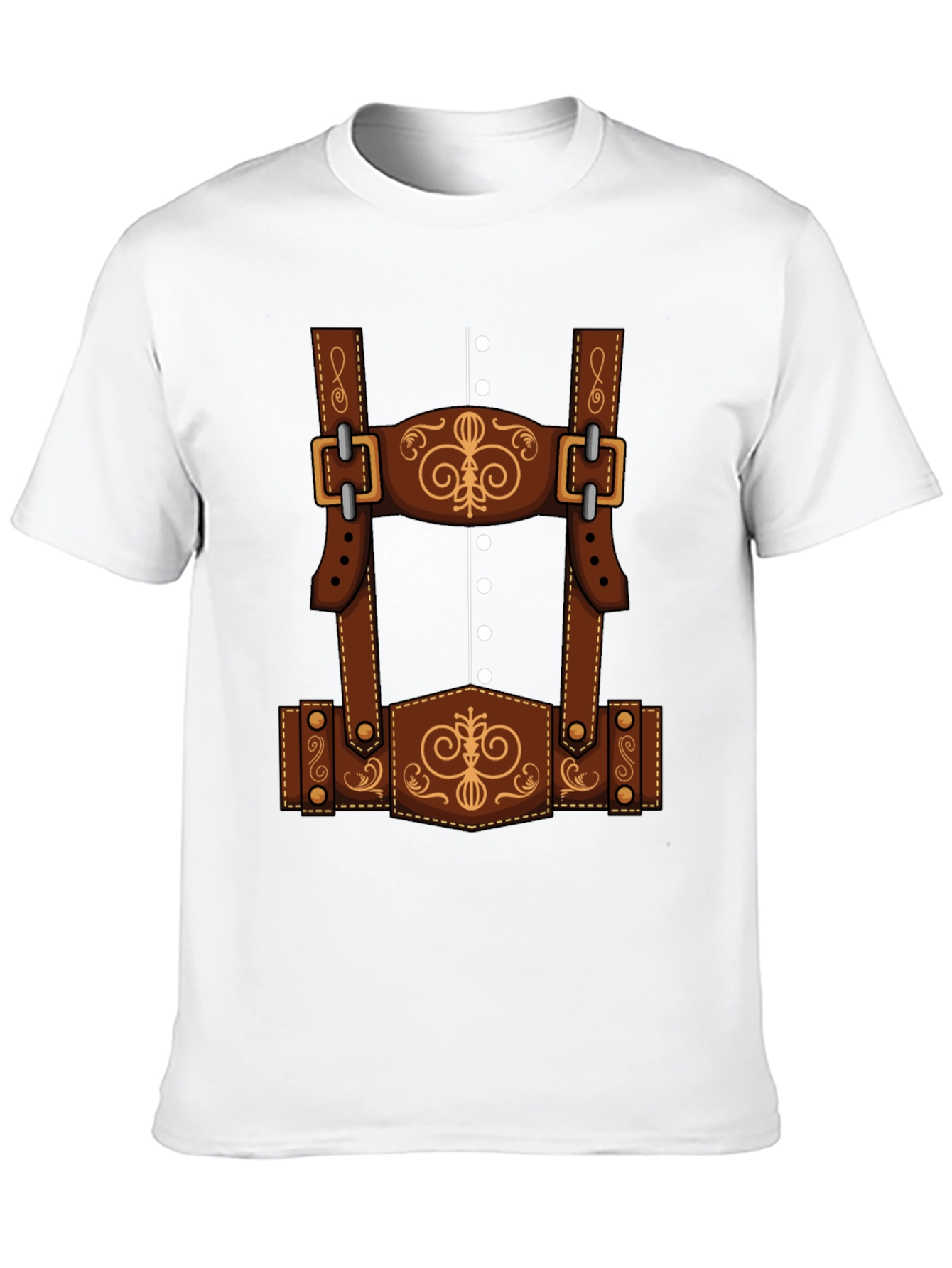Oktoberfest Lederhosen T-Shirt Costume