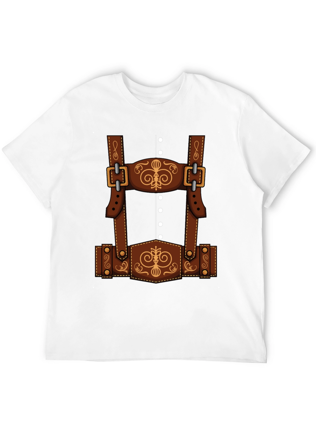 Oktoberfest Lederhosen T-Shirt Costume