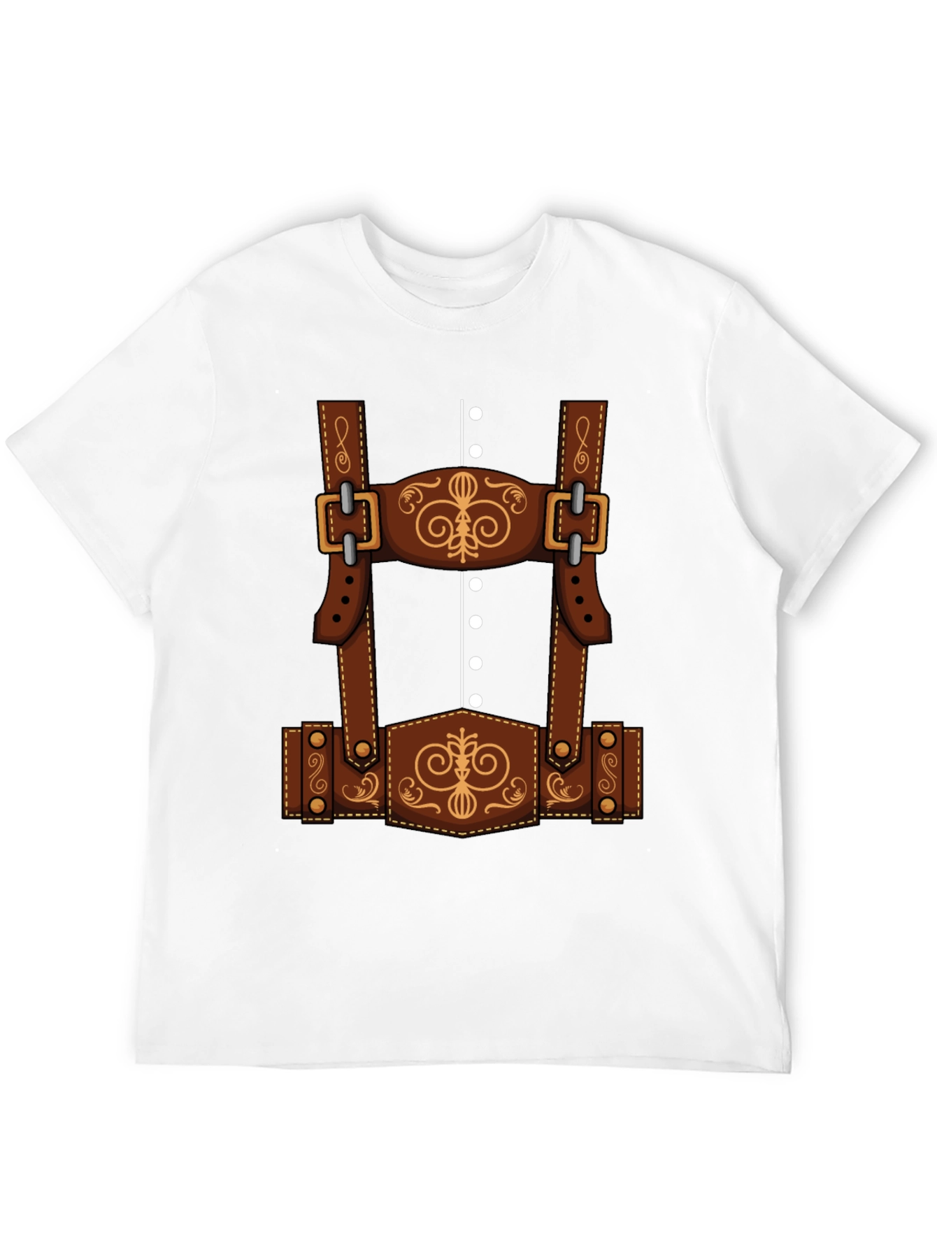 Oktoberfest Lederhosen T-Shirt Costume