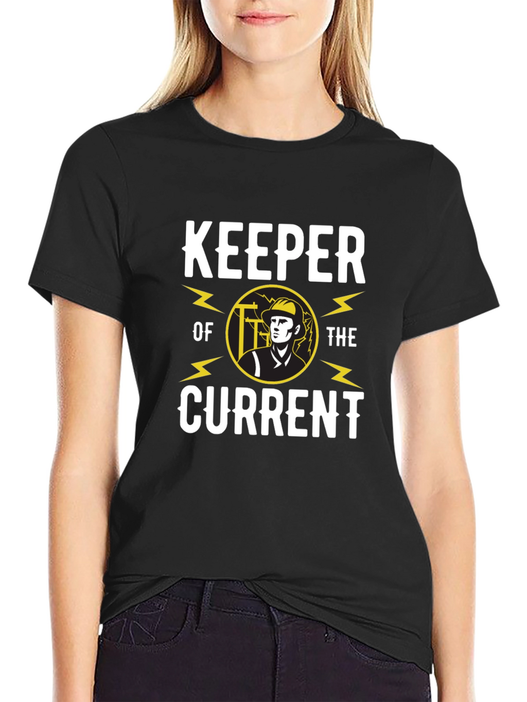 Keeper of the Current Electrician T-Shirt
