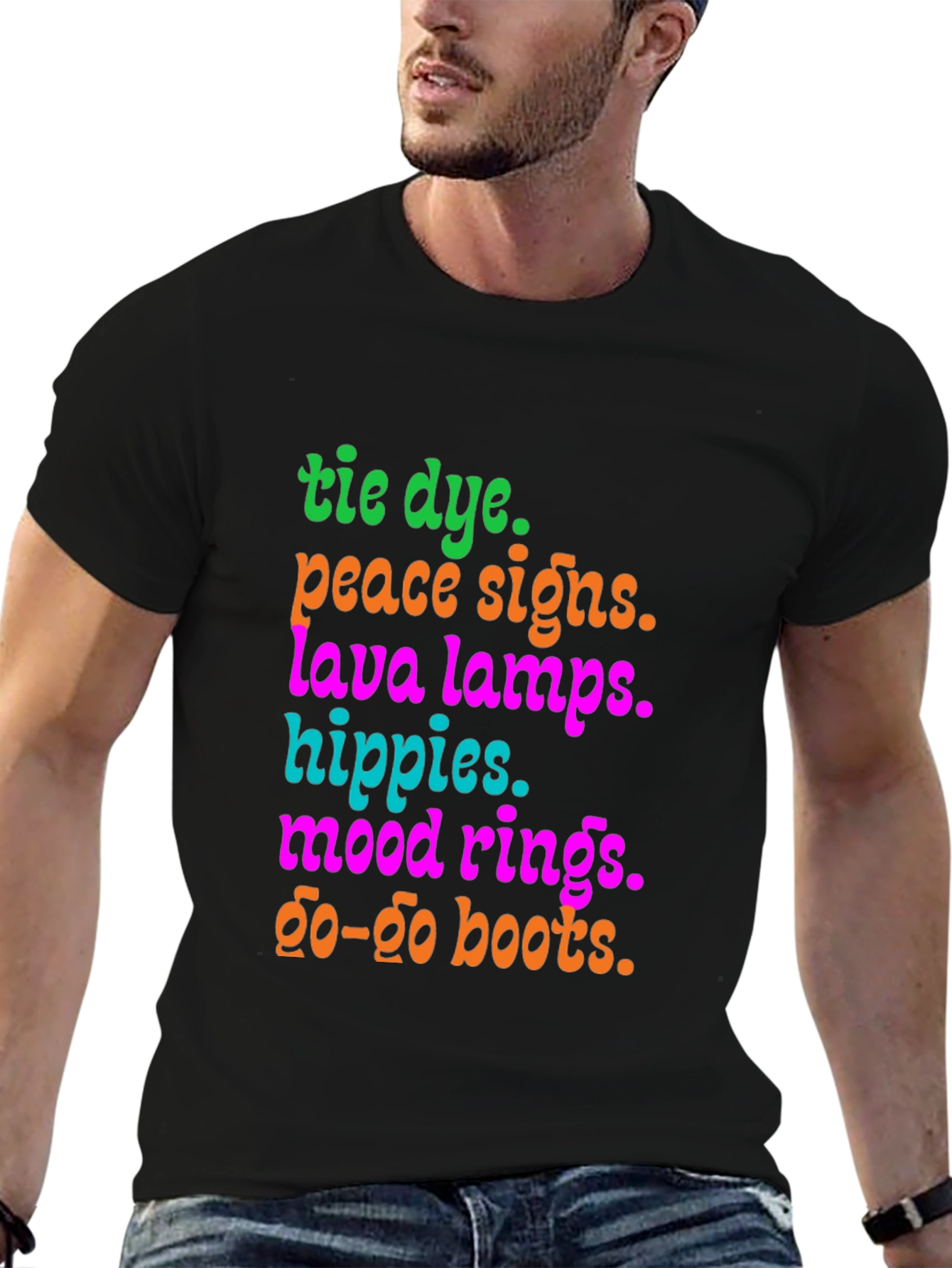 Retro 70s Inspired Graphic Tee
