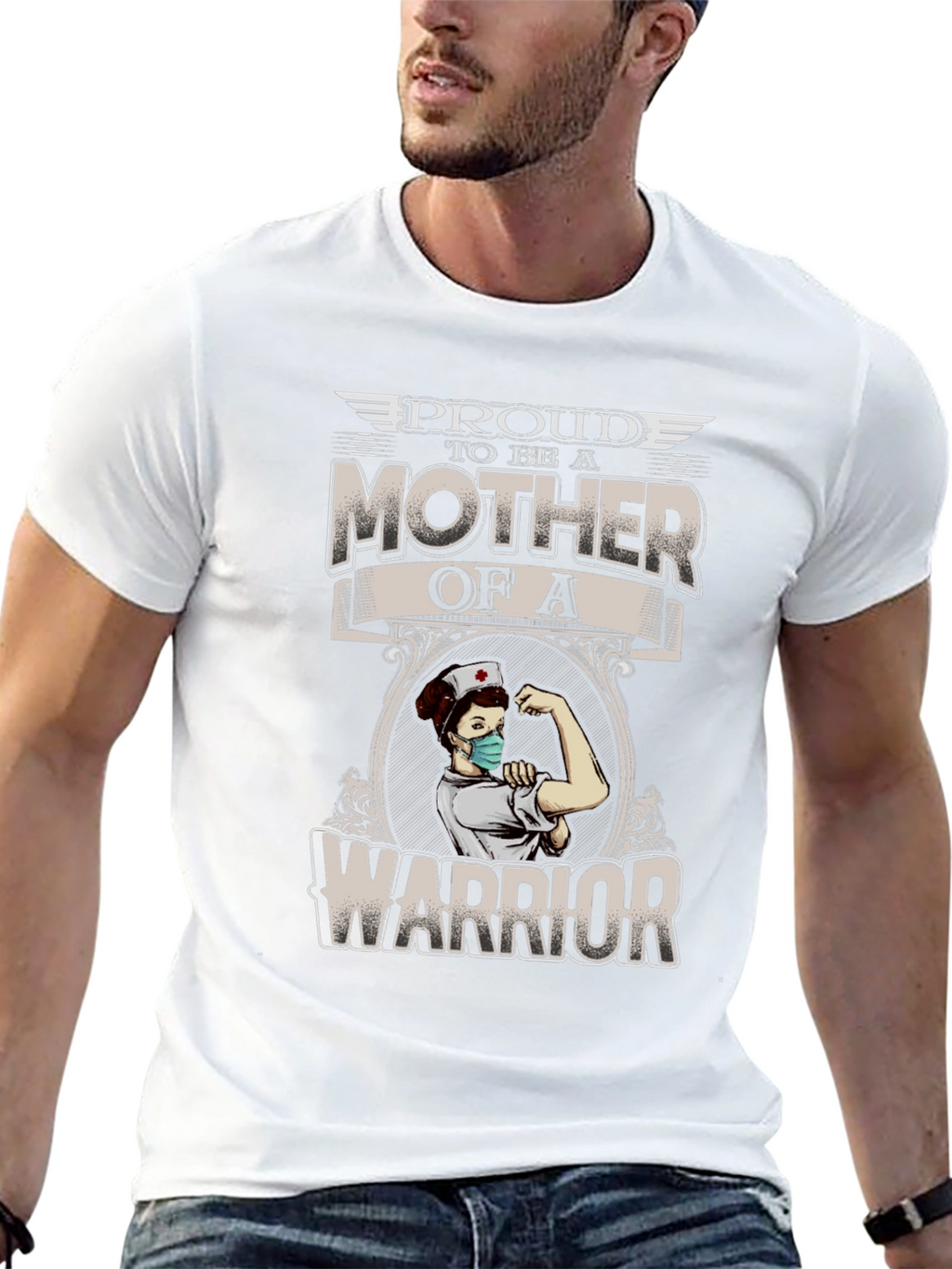 Proud Mother Warrior T-Shirt