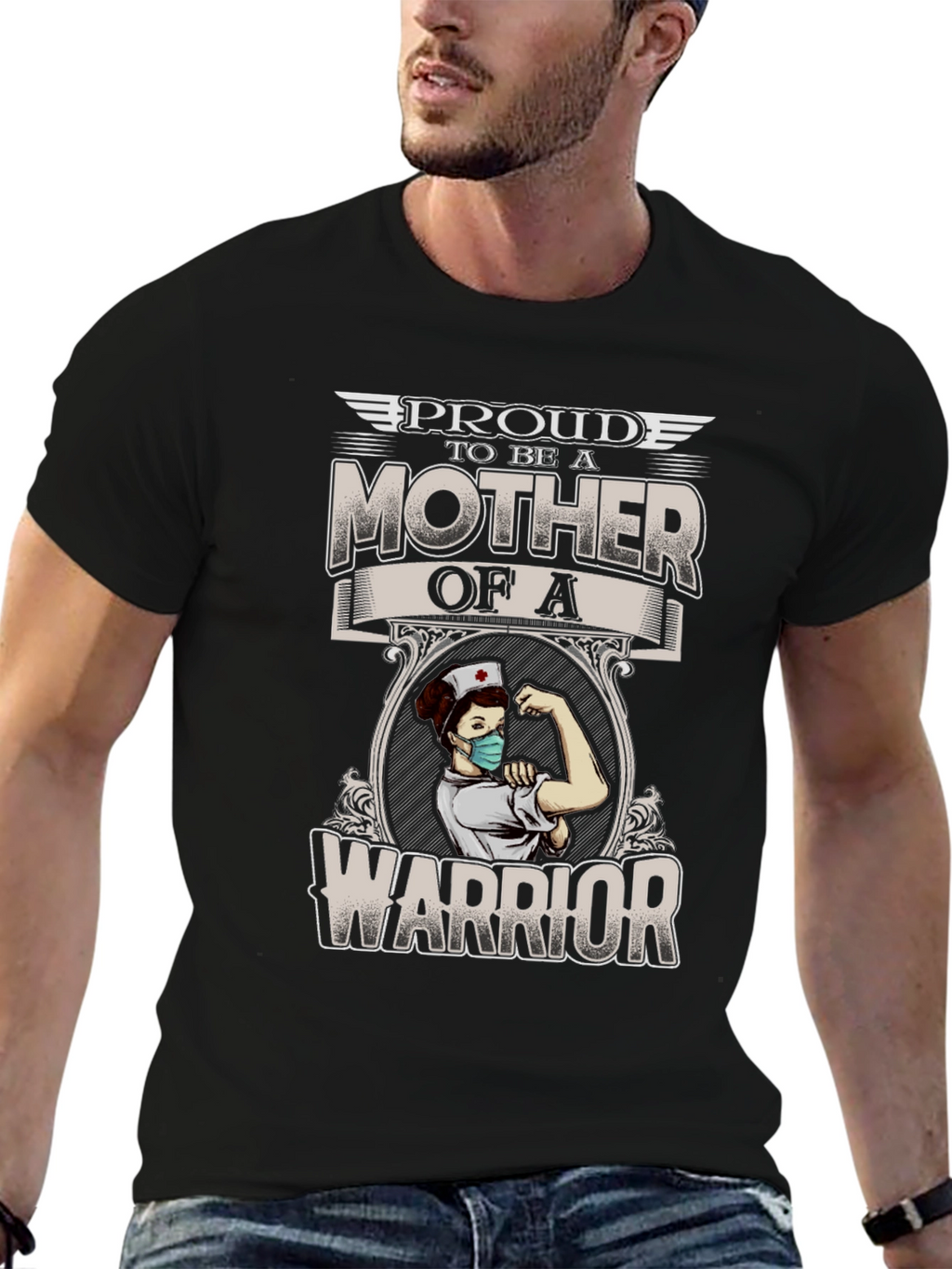 Proud Mother Warrior T-Shirt