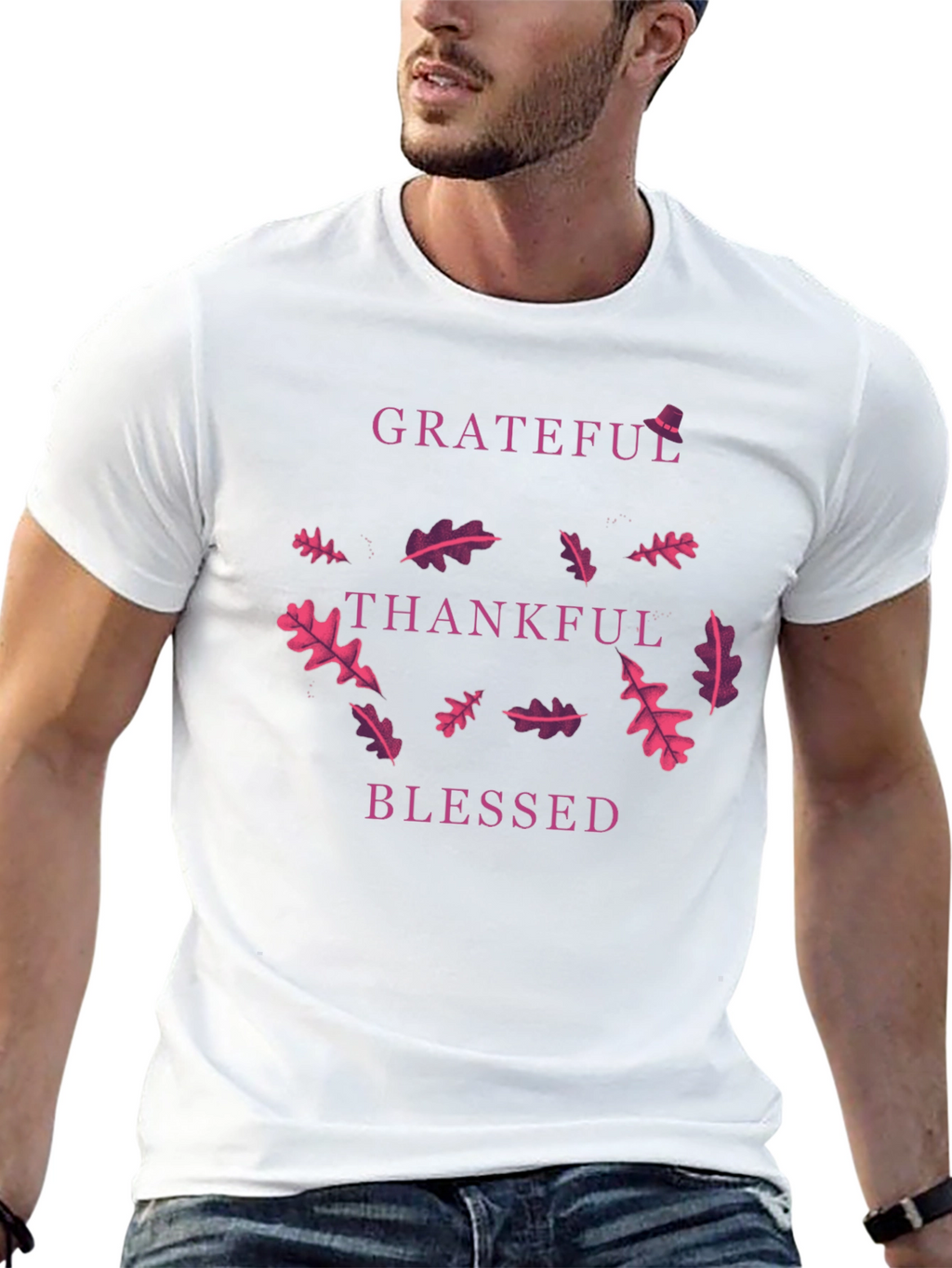 Grateful Thankful Blessed T-Shirt