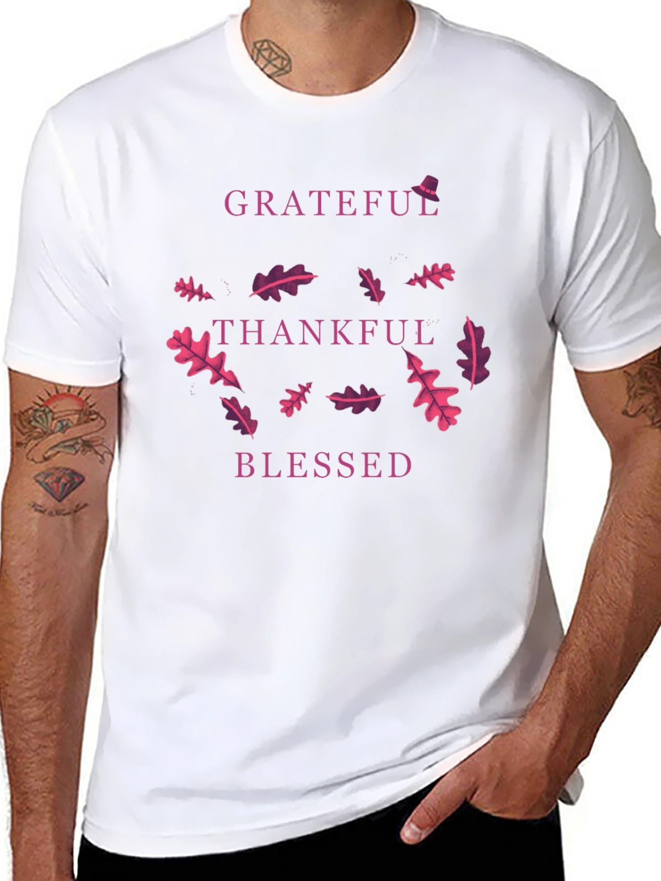 Grateful Thankful Blessed T-Shirt
