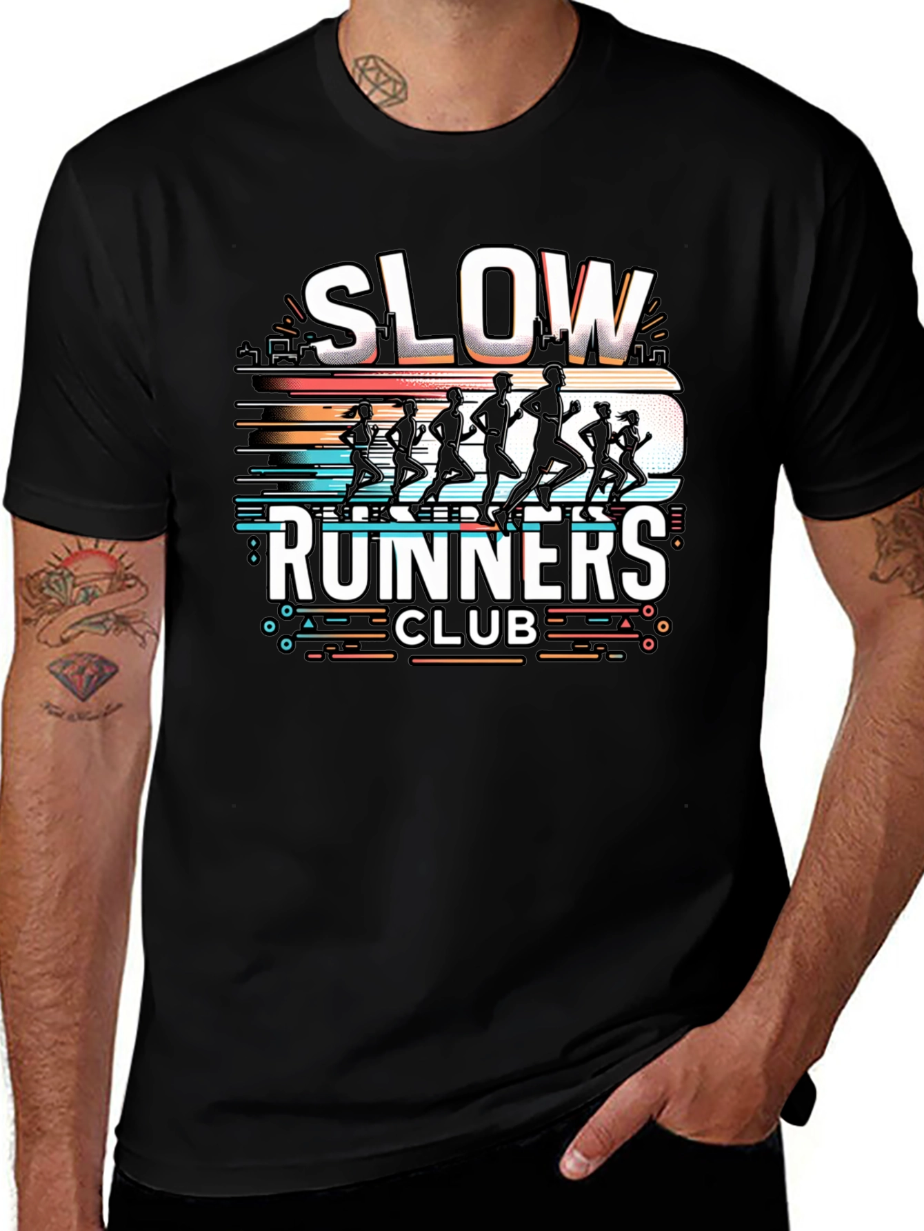 Slow Runners Club Graphic T-Shirt