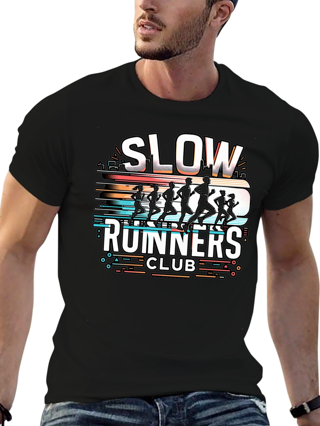 Slow Runners Club Graphic T-Shirt