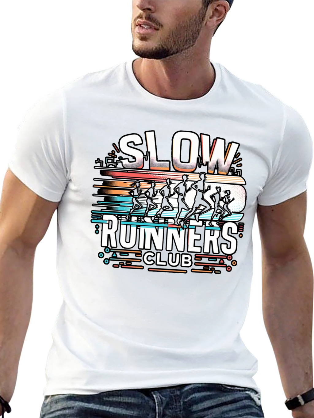 Slow Runners Club Graphic T-Shirt