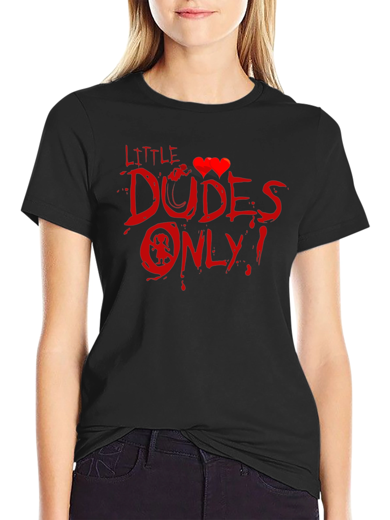 Little Dudes Only! Graphic T-Shirt