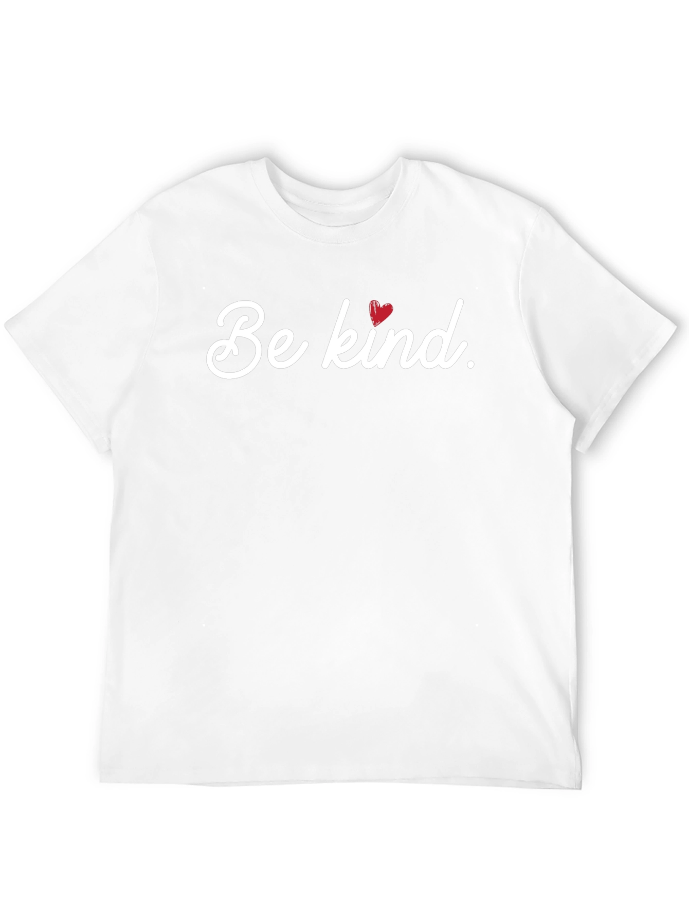 Be Kind Heart Graphic Tee - Mens Black T-Shirt