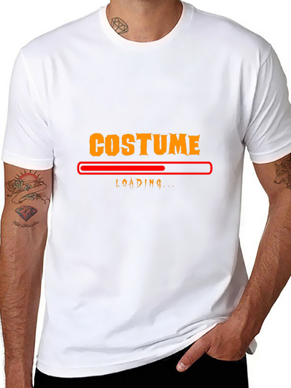 Costume Loading T-Shirt - Halloween Ready