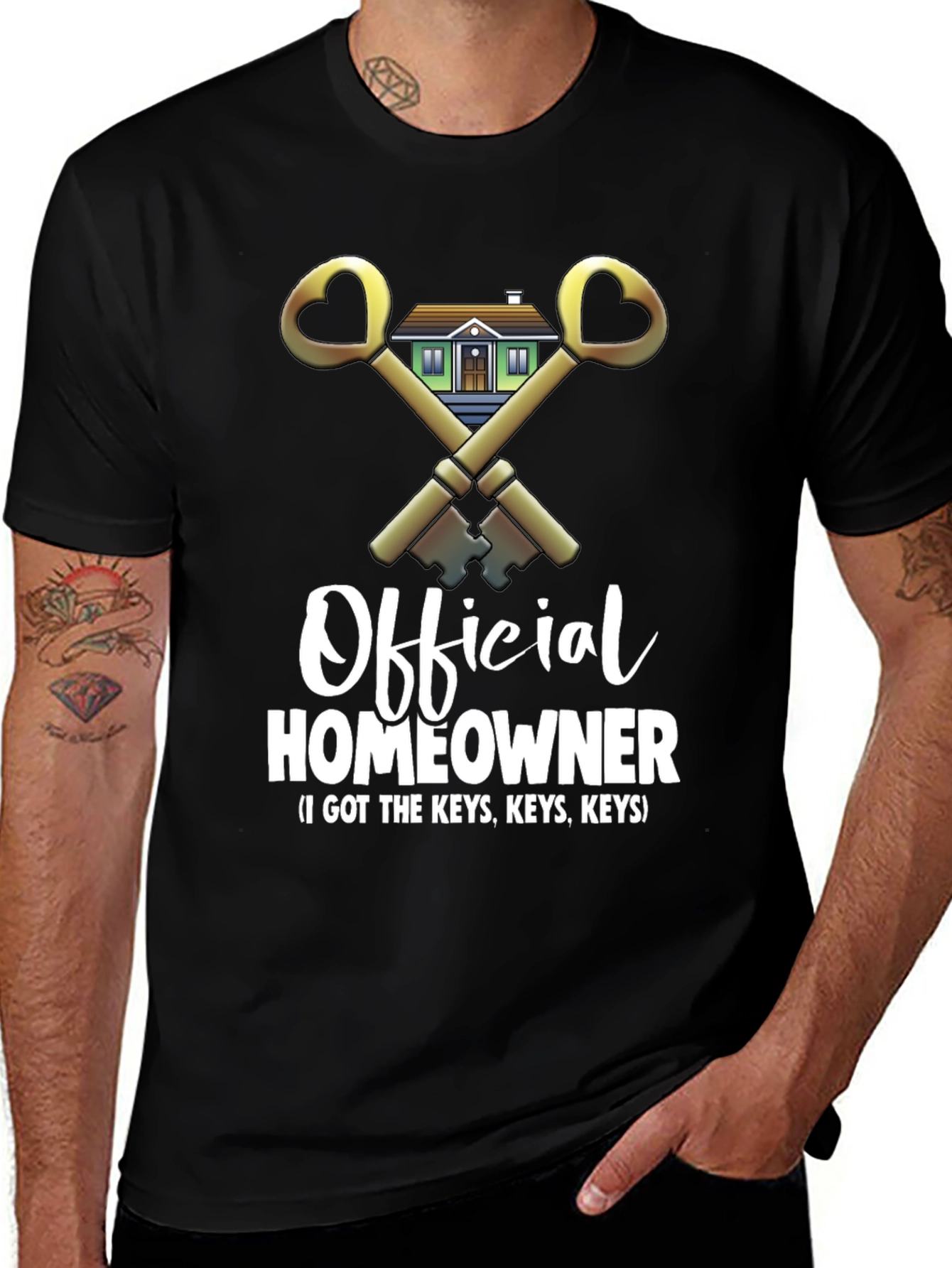 Official Homeowner T-Shirt - New Homeowner Gift