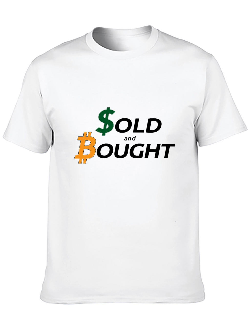 Crypto Trading T-Shirt - Sold and Bought Design