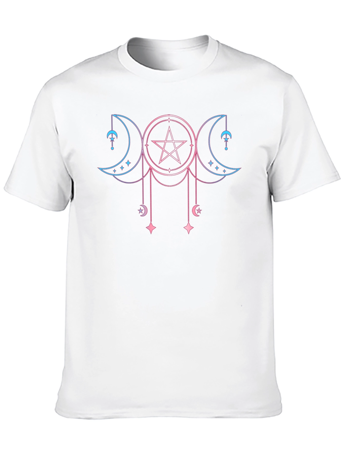 Triple Moon Goddess T-Shirt Witch Pagan Wiccan