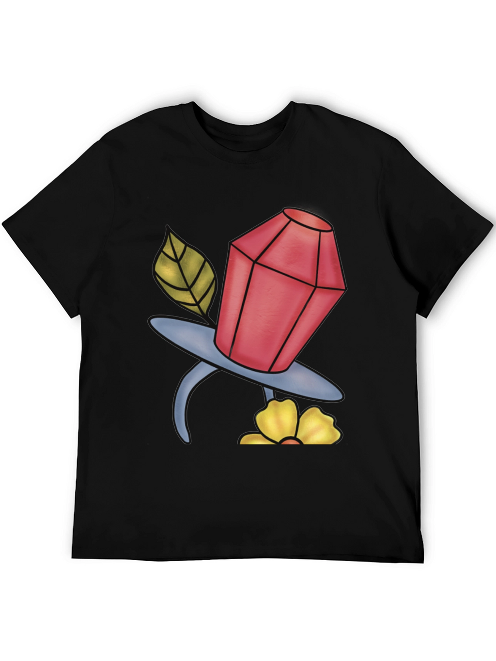 Cartoon Jewel Pacifier T-Shirt