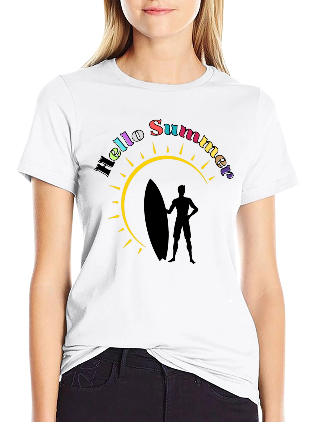 Hello Summer Graphic Tee