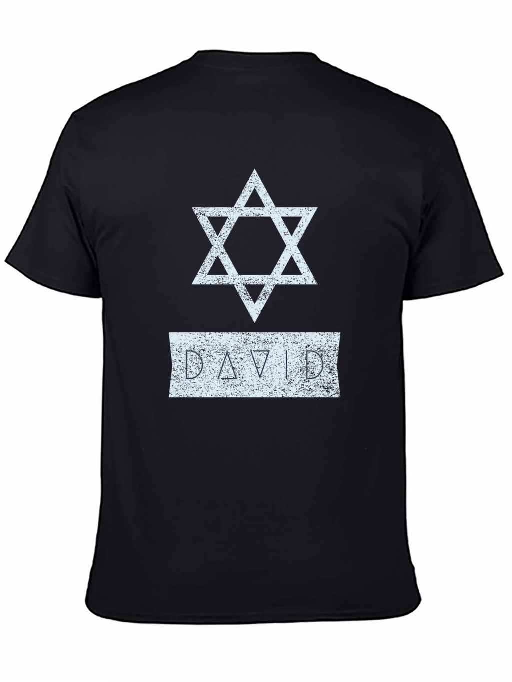 David Star Graphic T-Shirt - Classic Black Tee