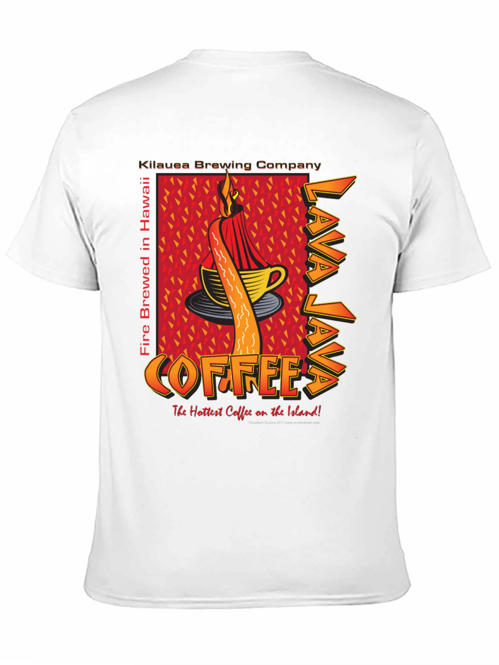 Lava Java Coffee T-Shirt - Kilauea Brewing Company