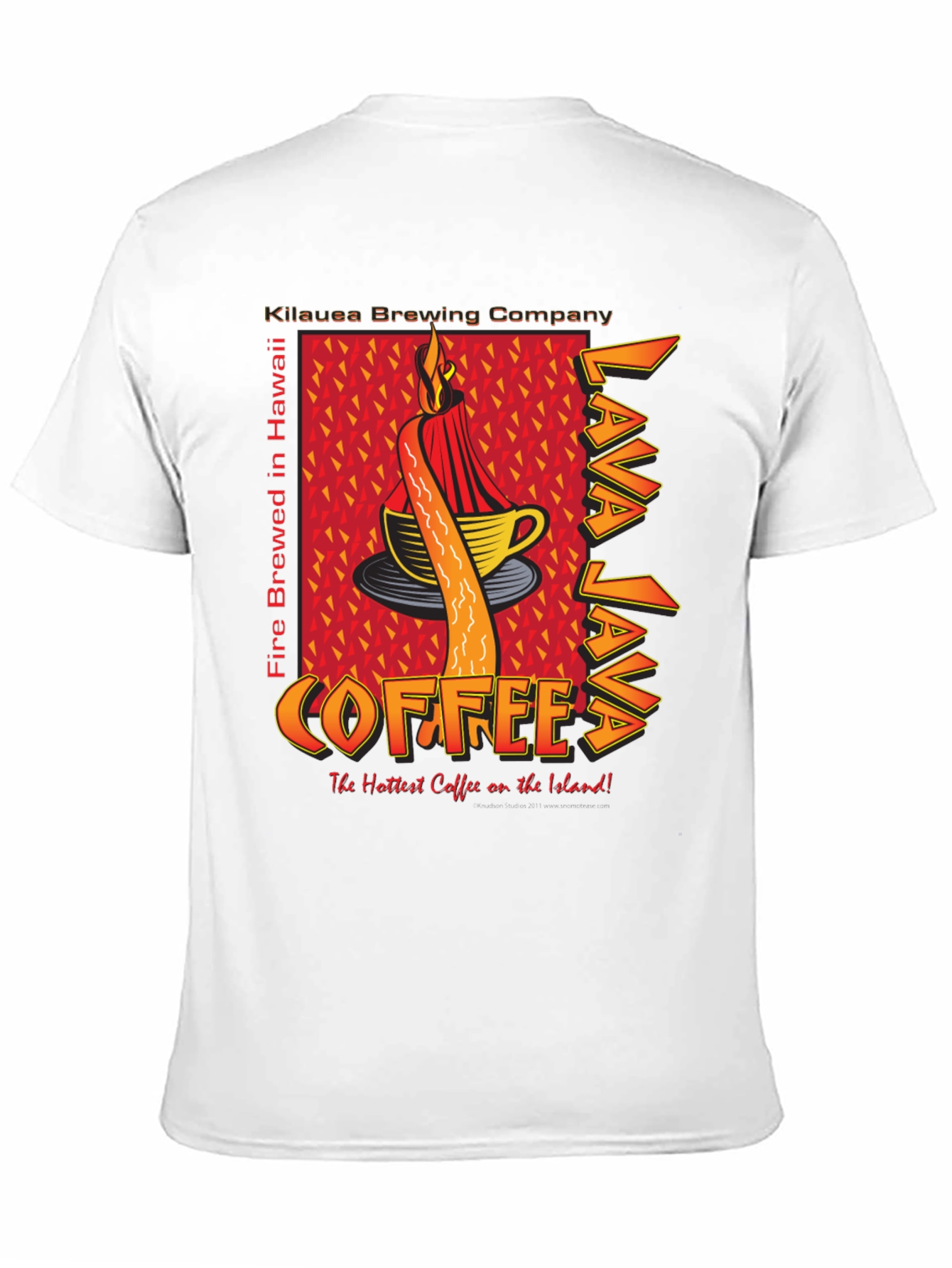Lava Java Coffee T-Shirt - Kilauea Brewing Company