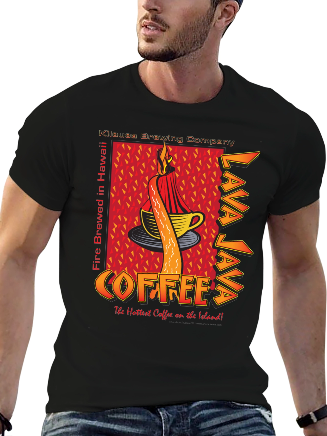 Lava Java Coffee T-Shirt - Kilauea Brewing Company