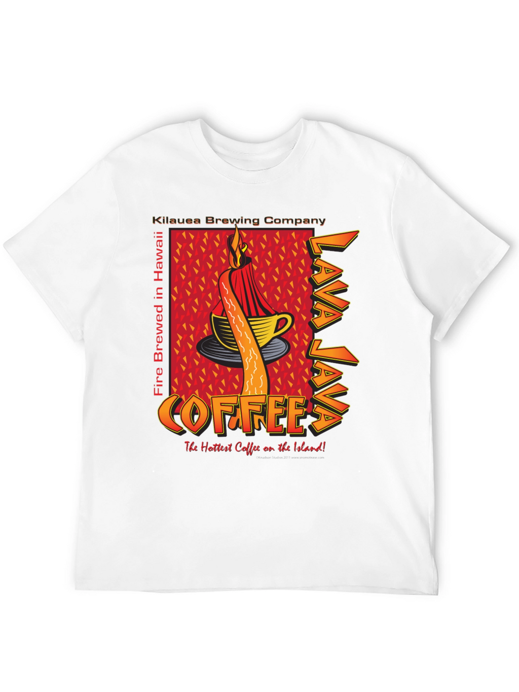 Lava Java Coffee T-Shirt - Kilauea Brewing Company