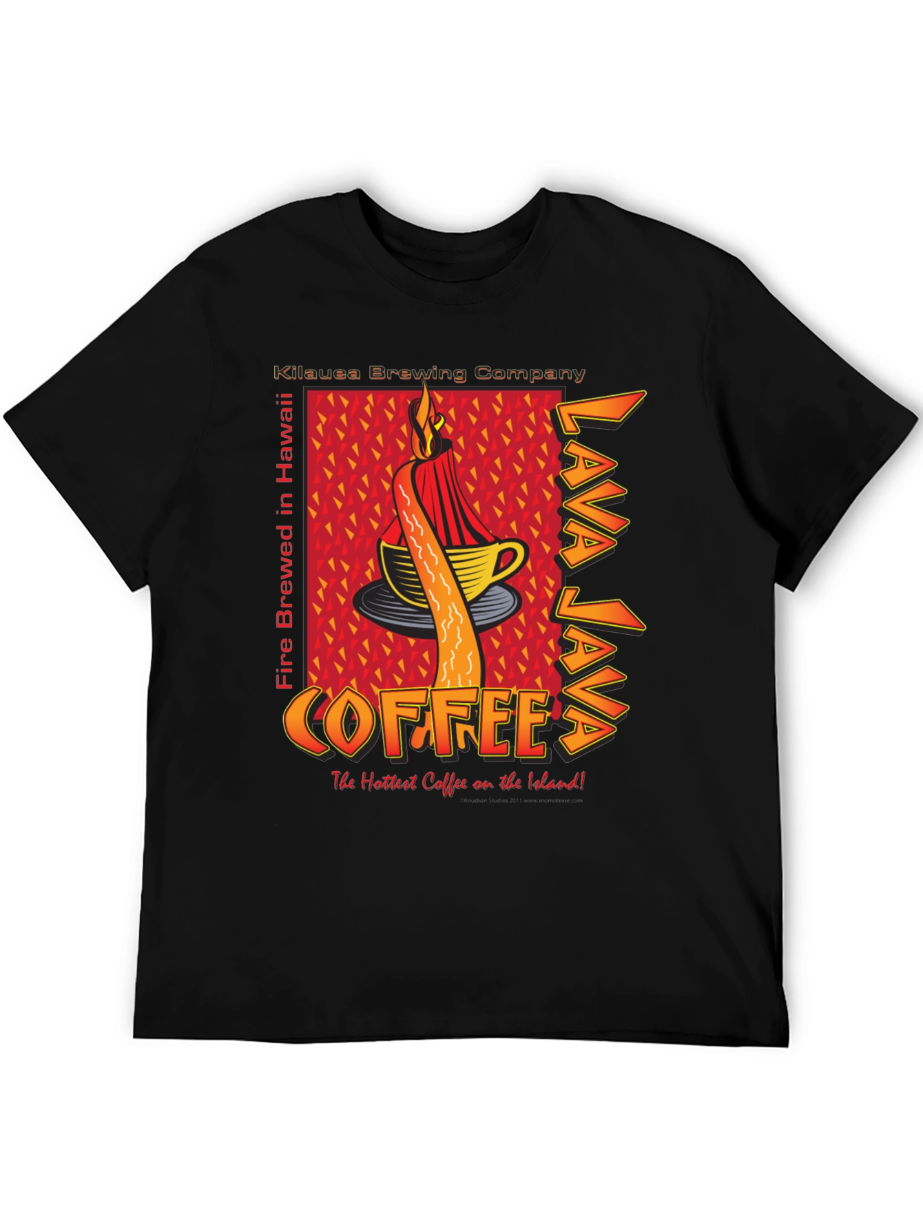 Lava Java Coffee T-Shirt - Kilauea Brewing Company