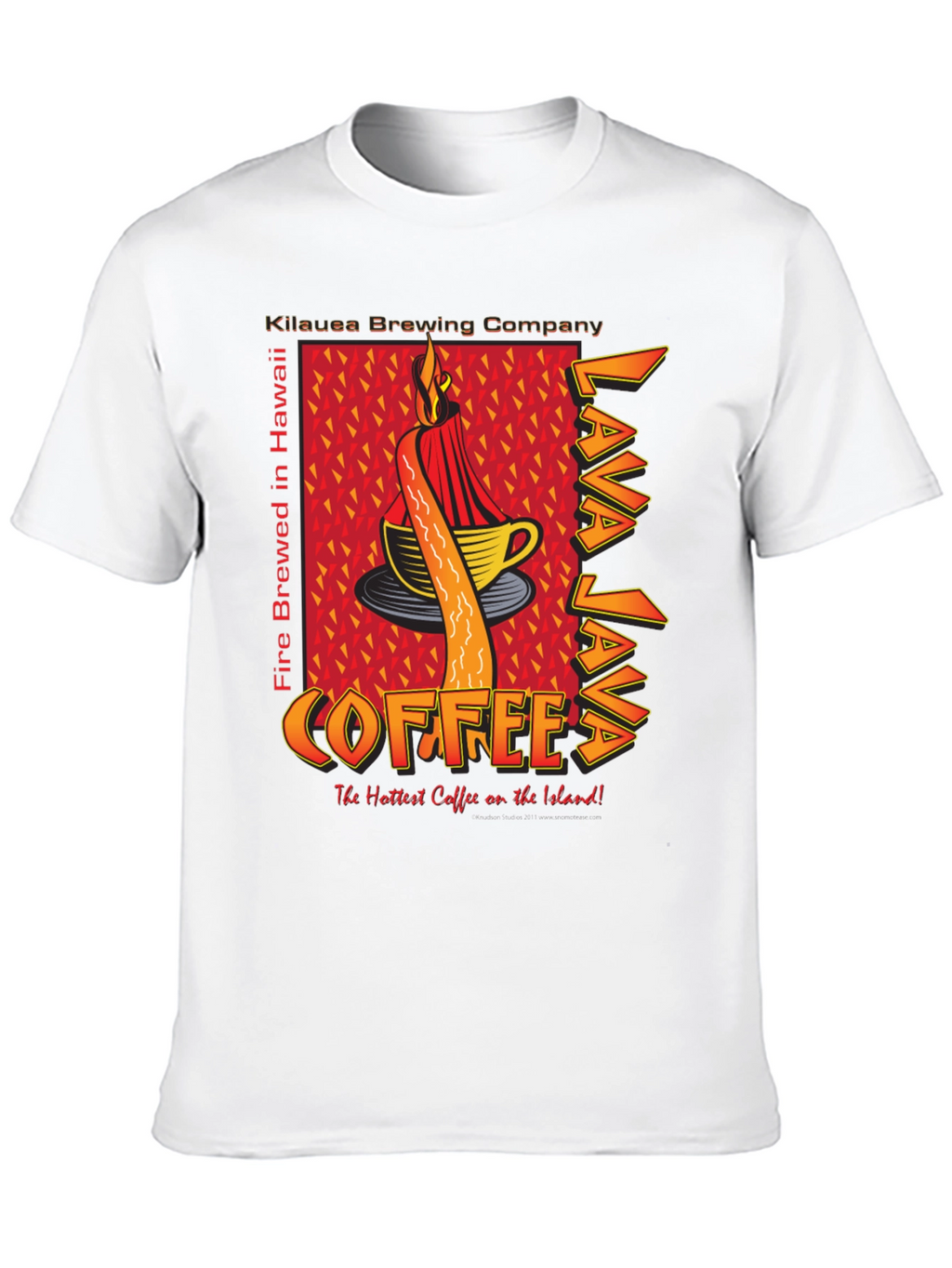 Lava Java Coffee T-Shirt - Kilauea Brewing Company