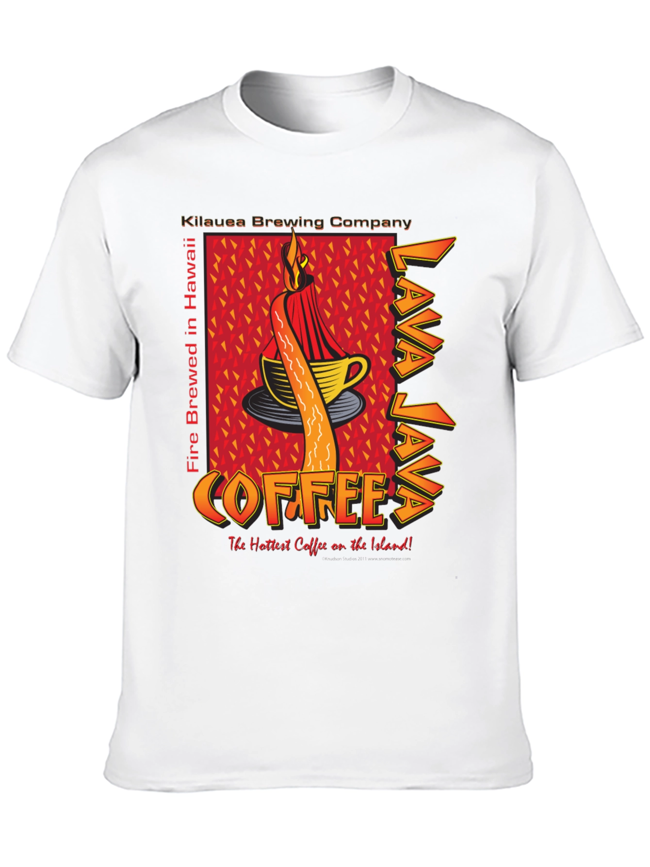 Lava Java Coffee T-Shirt - Kilauea Brewing Company
