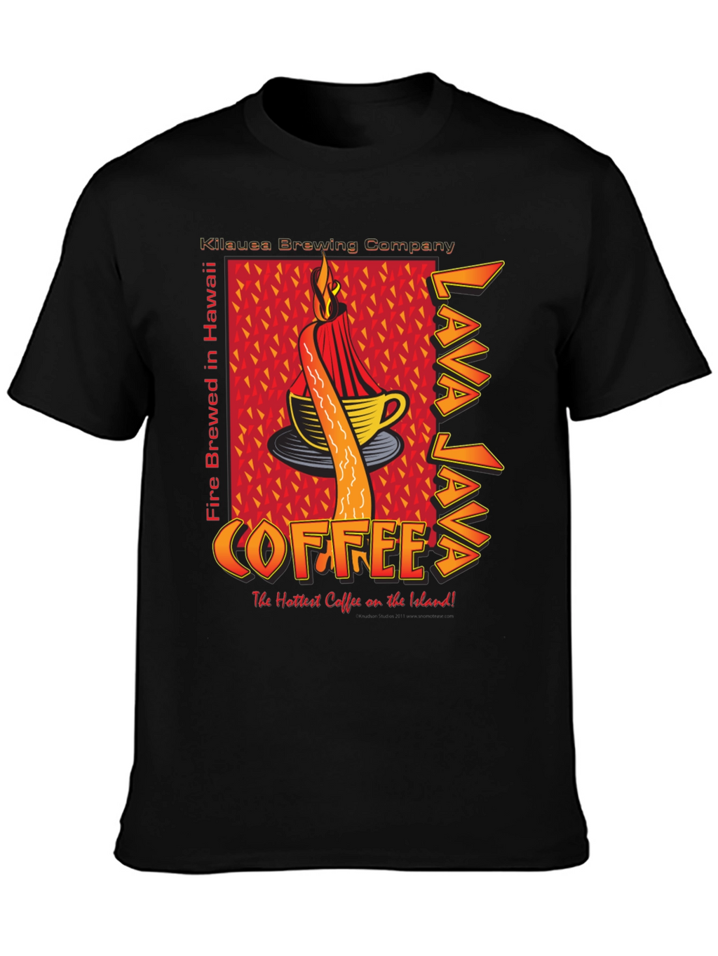 Lava Java Coffee T-Shirt - Kilauea Brewing Company