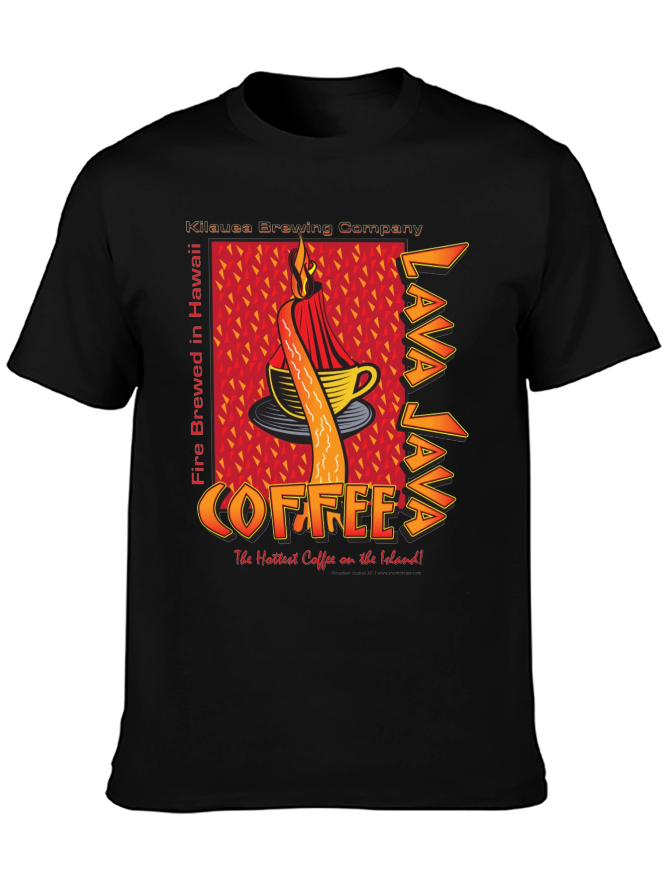 Lava Java Coffee T-Shirt - Kilauea Brewing Company
