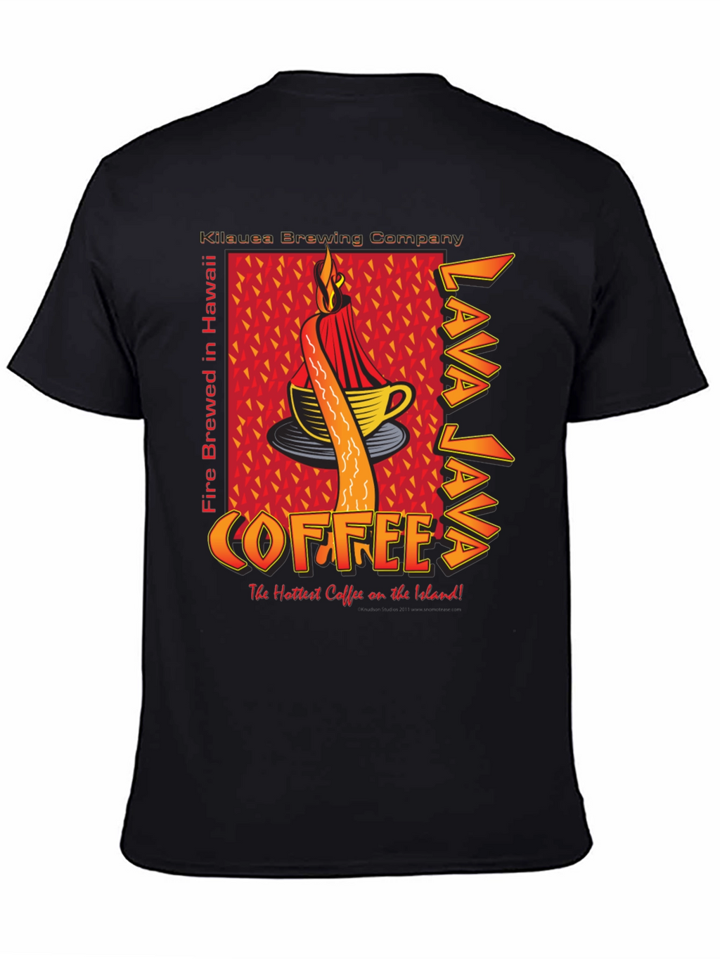 Lava Java Coffee T-Shirt - Kilauea Brewing Company