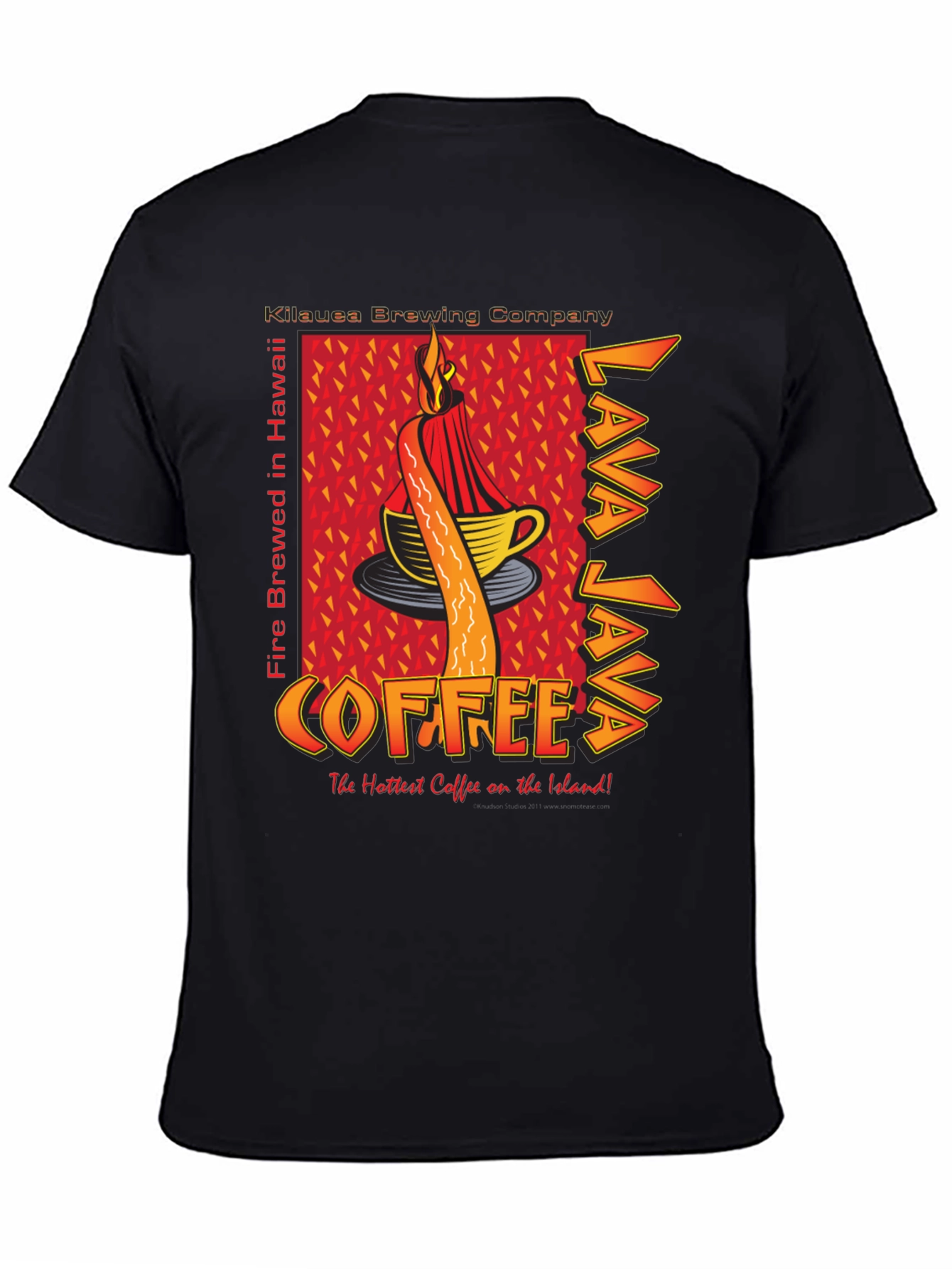 Lava Java Coffee T-Shirt - Kilauea Brewing Company