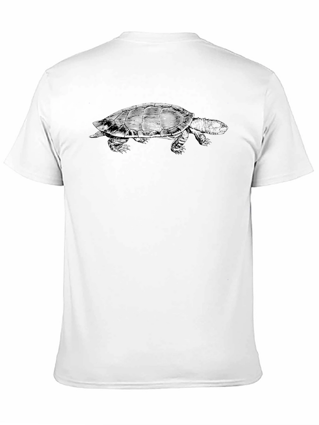 Black Turtle Graphic Tee - Classic Comfort