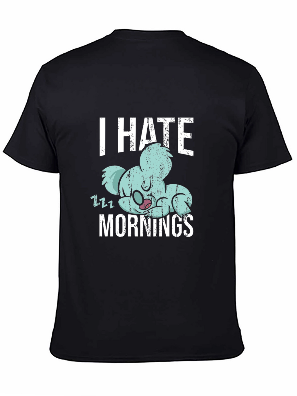 I Hate Mornings Koala T-Shirt