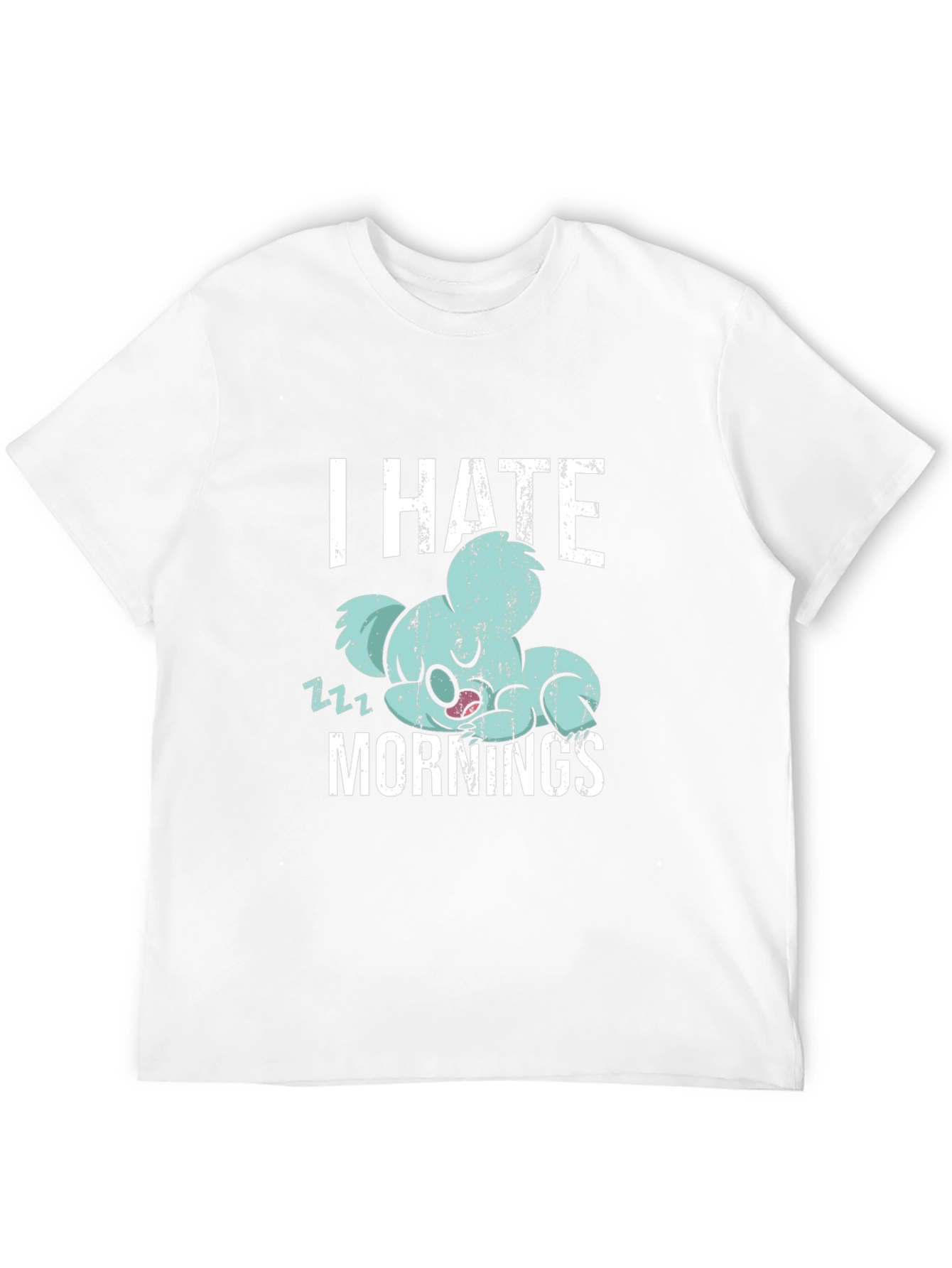 I Hate Mornings Koala T-Shirt