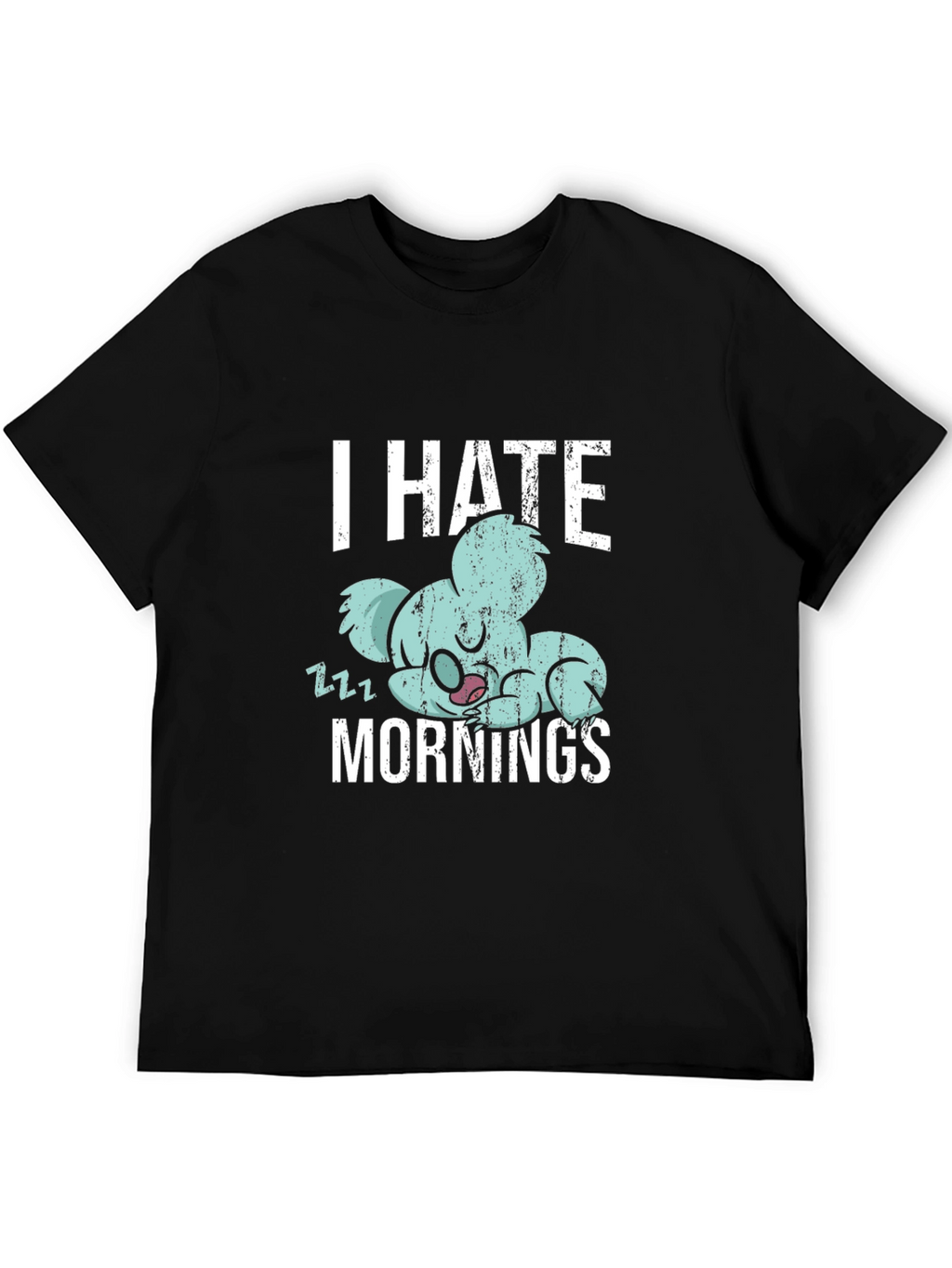 I Hate Mornings Koala T-Shirt