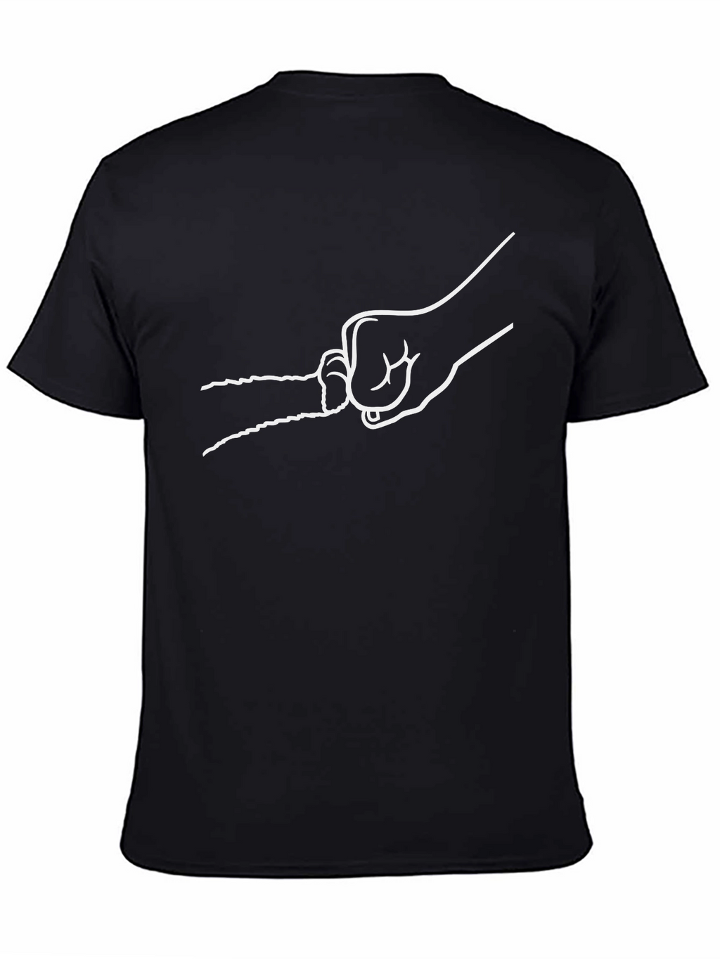 Father & Son Fist Bump Black Tee
