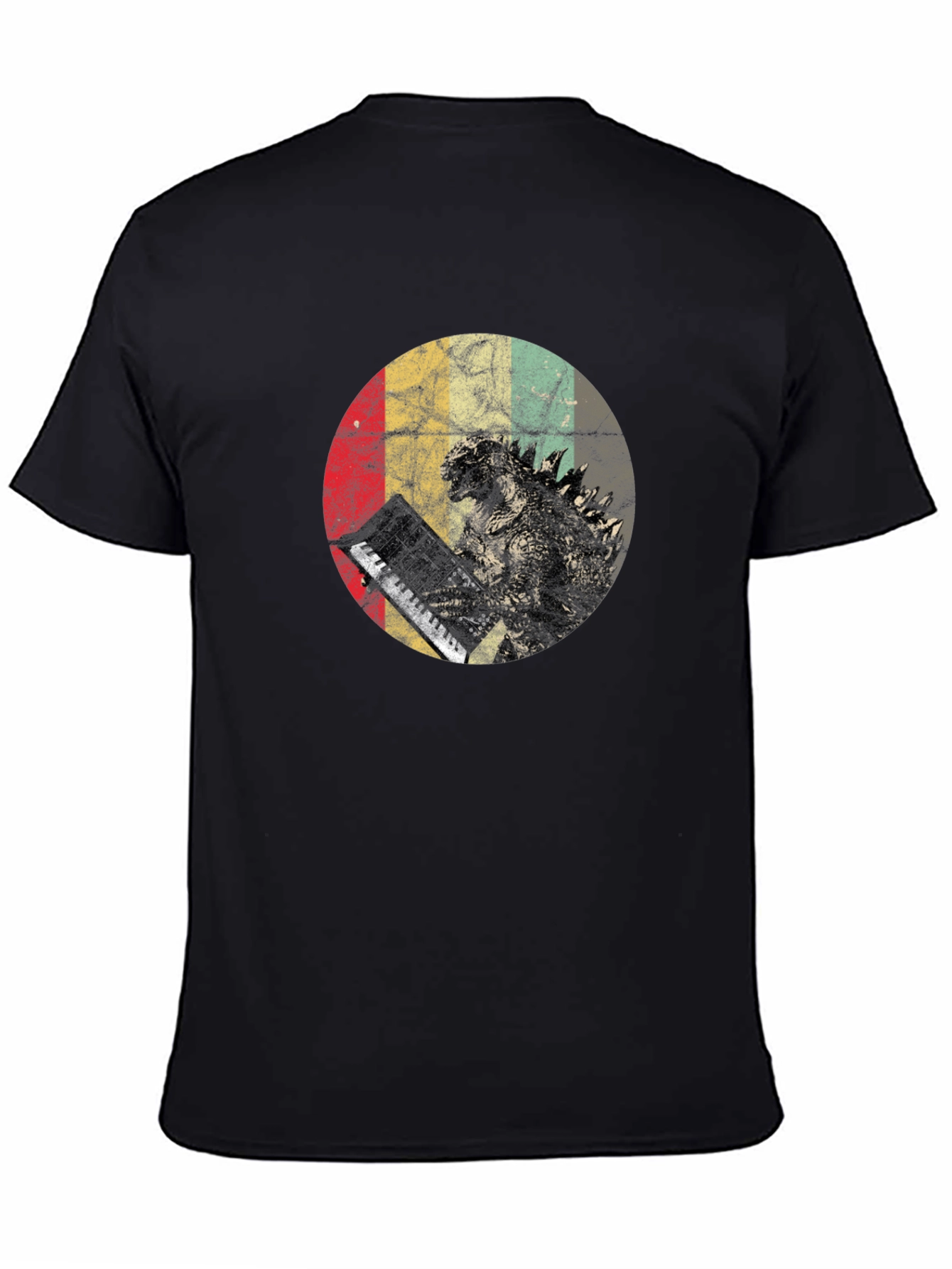 Godzilla Keyboardist Graphic Tee