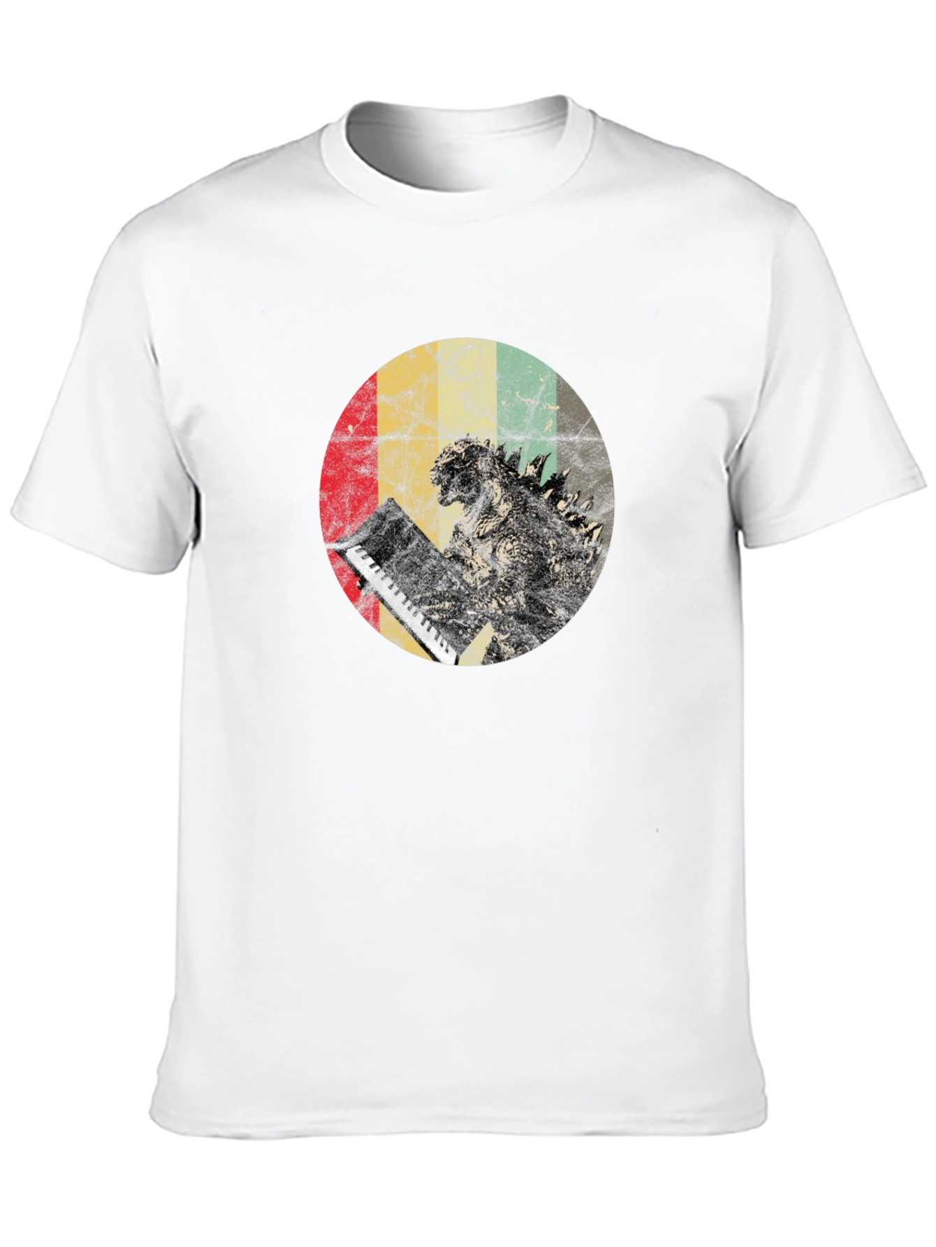 Godzilla Keyboardist Graphic Tee