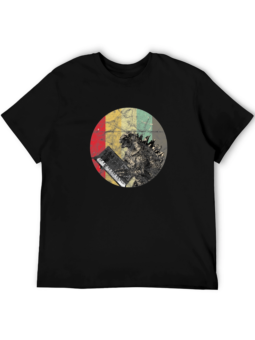 Godzilla Keyboardist Graphic Tee