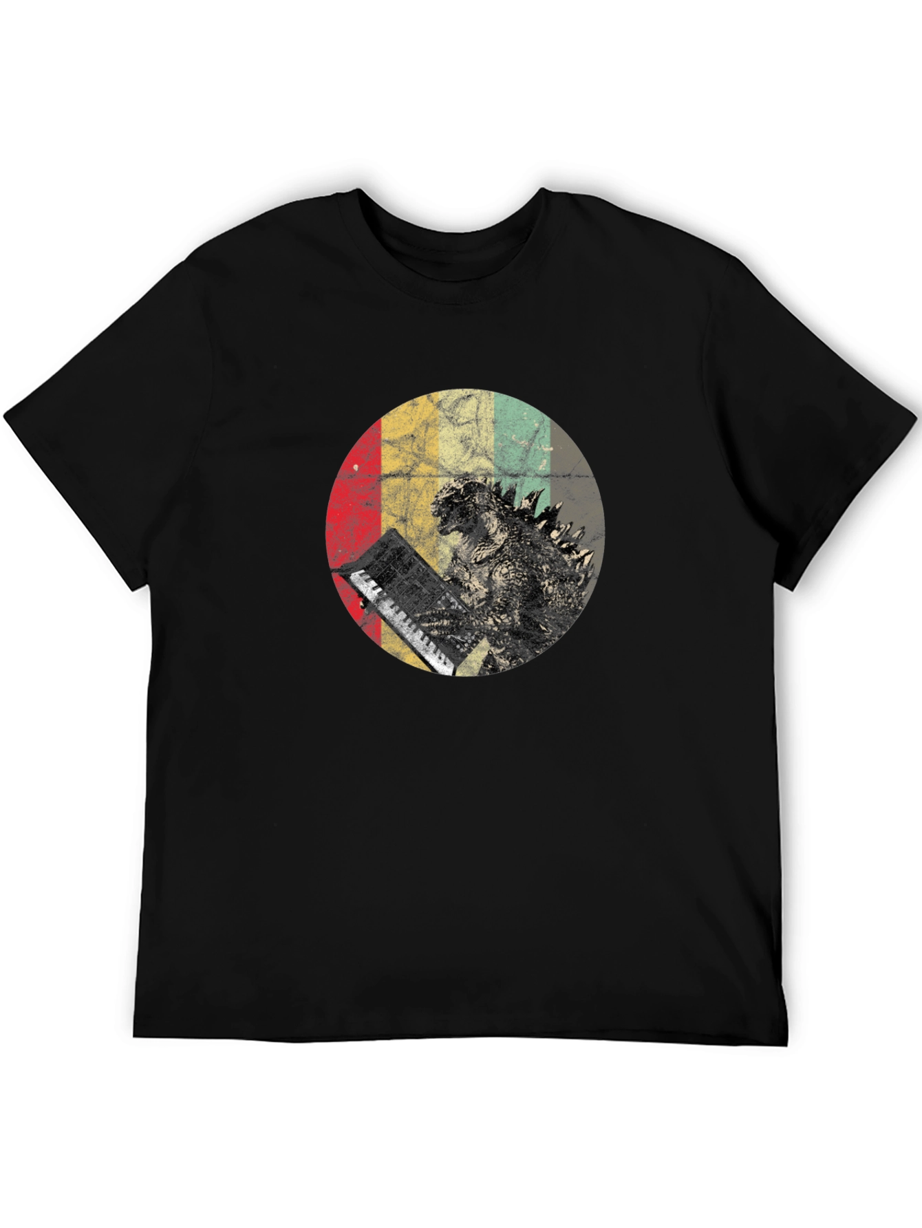 Godzilla Keyboardist Graphic Tee