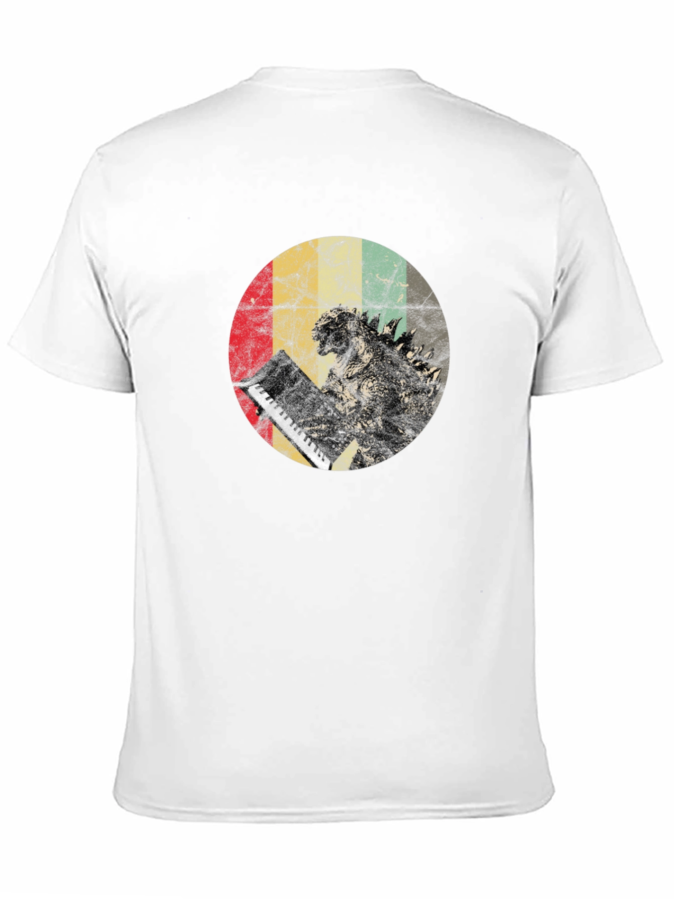 Godzilla Keyboardist Graphic Tee
