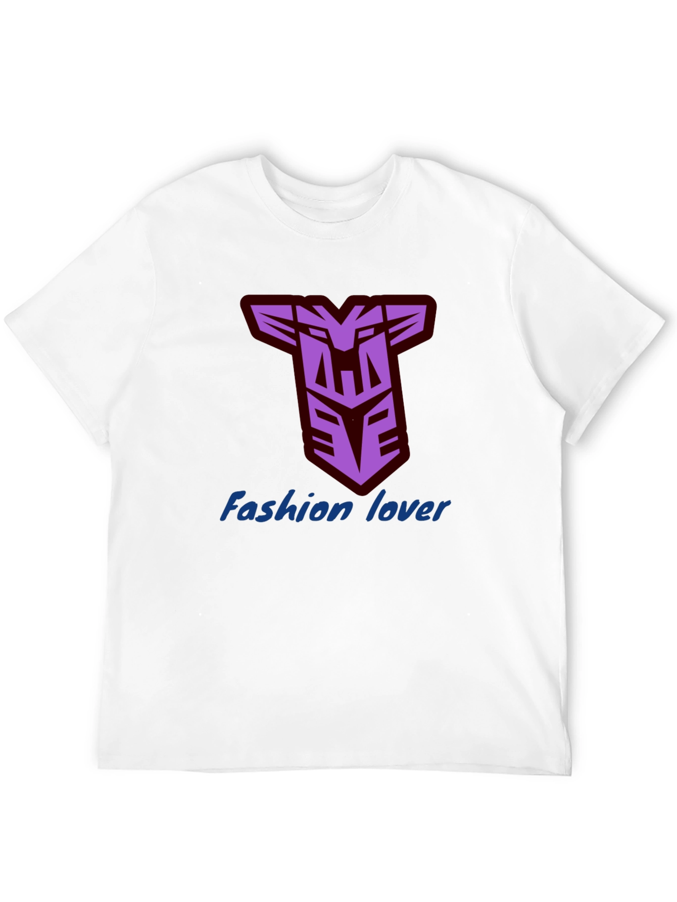 Mens Black T-Shirt with Decepticon Logo