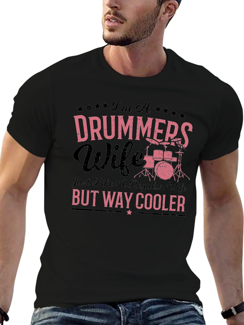 Drummers Wife Graphic Tee