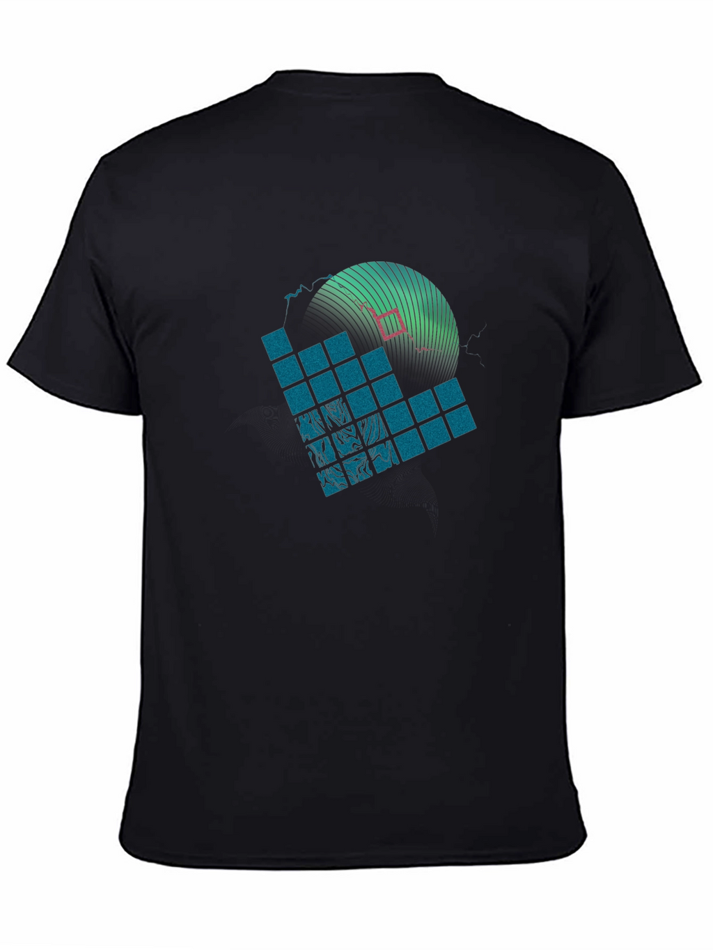 Abstract Graphic Tee - Modern Design T-Shirt