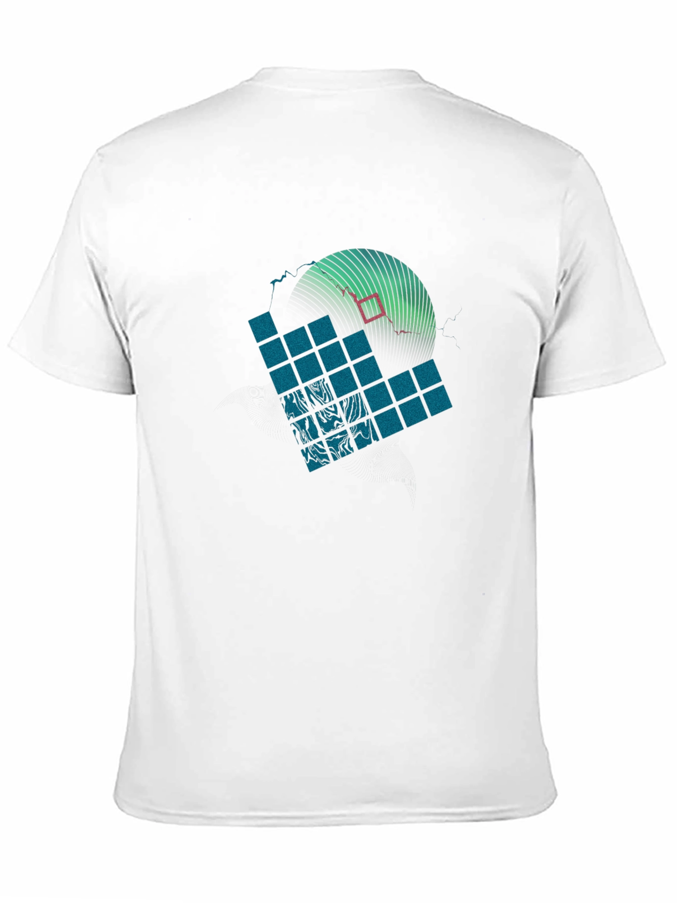 Abstract Graphic Tee - Modern Design T-Shirt
