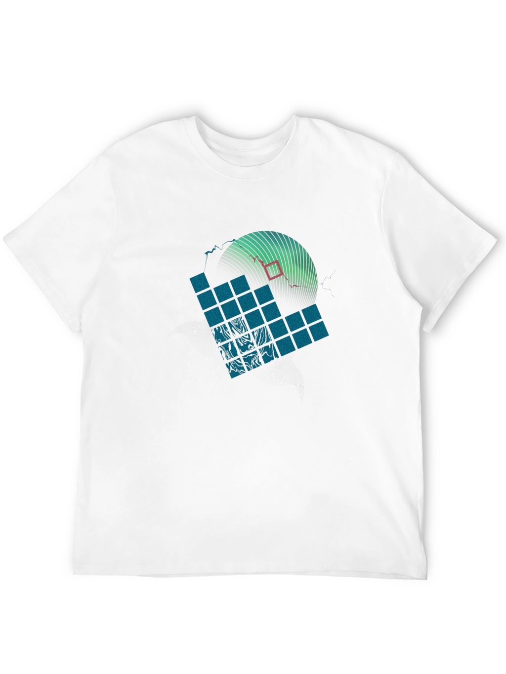 Abstract Graphic Tee - Modern Design T-Shirt