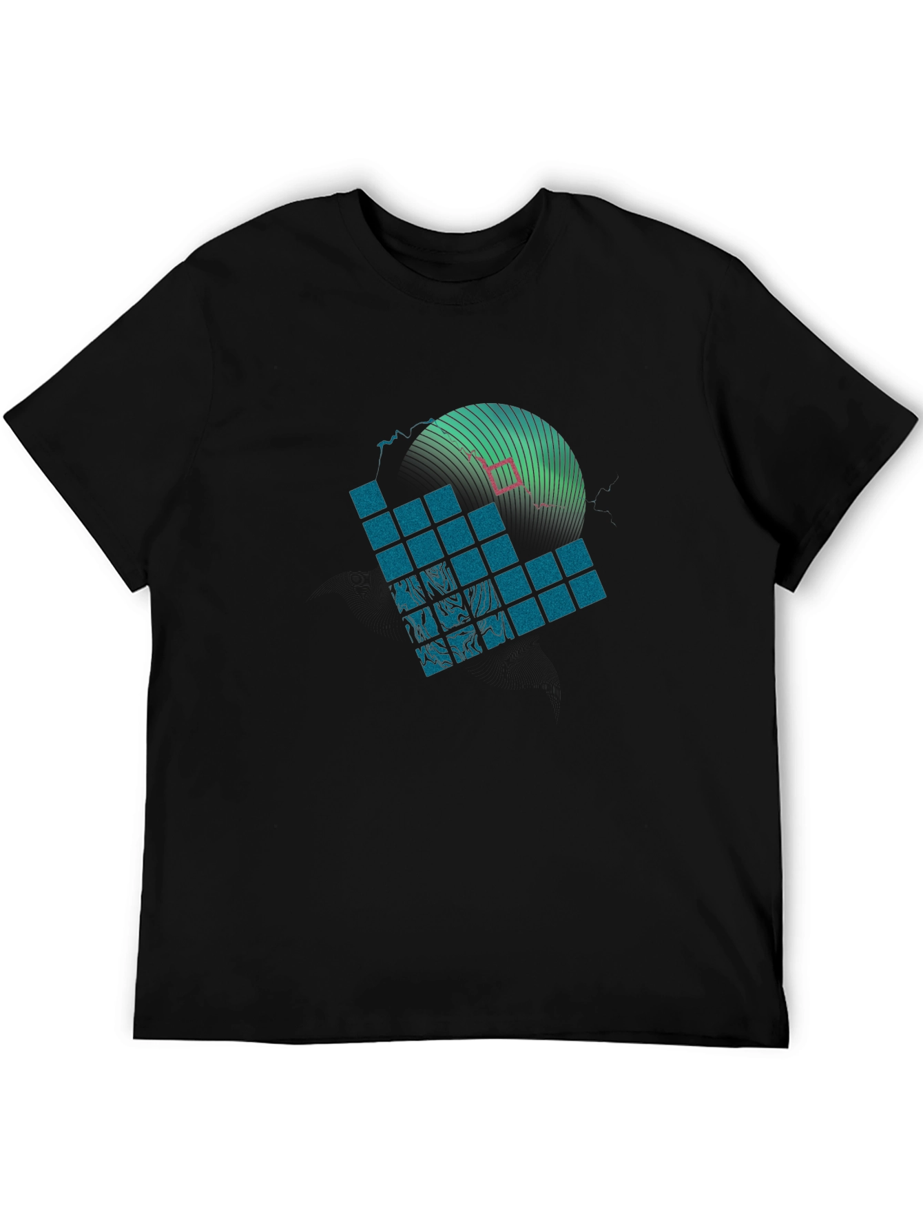 Abstract Graphic Tee - Modern Design T-Shirt